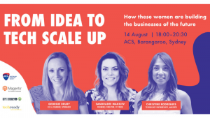From Idea to Tech Scale Up @ ACS Innovation & Technology Hub | Sydney | AU